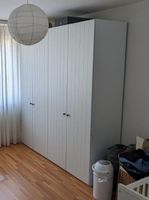Kleiderschrank weiss 4-türig H220cm B203cm T59cm