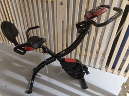 Sportstech Heimtrainer klappbar schwarz rot guter Zustand