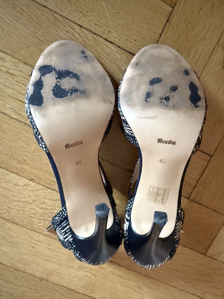 Scarpe da donna: Sandales / chaussures à talons Bata T.40 – Usato da Lausanne venduto da Stephaniesdressing 8