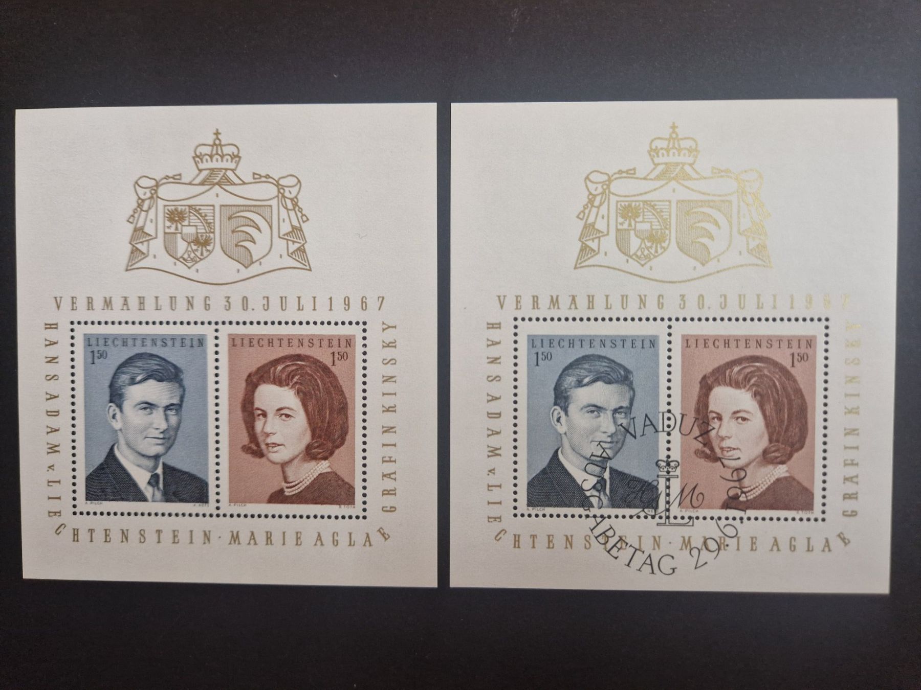 Tutti i francobolli: FL  N° 415    postfrisch** + gestempelt – Usato da Bouveret venduto da hckoala