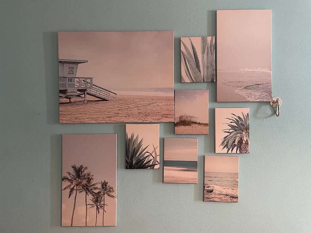 Foto & Immagini: Bild 8-er Set, Meer, Palme, Strand – Usato da Zürich venduto da Bobesch73 2