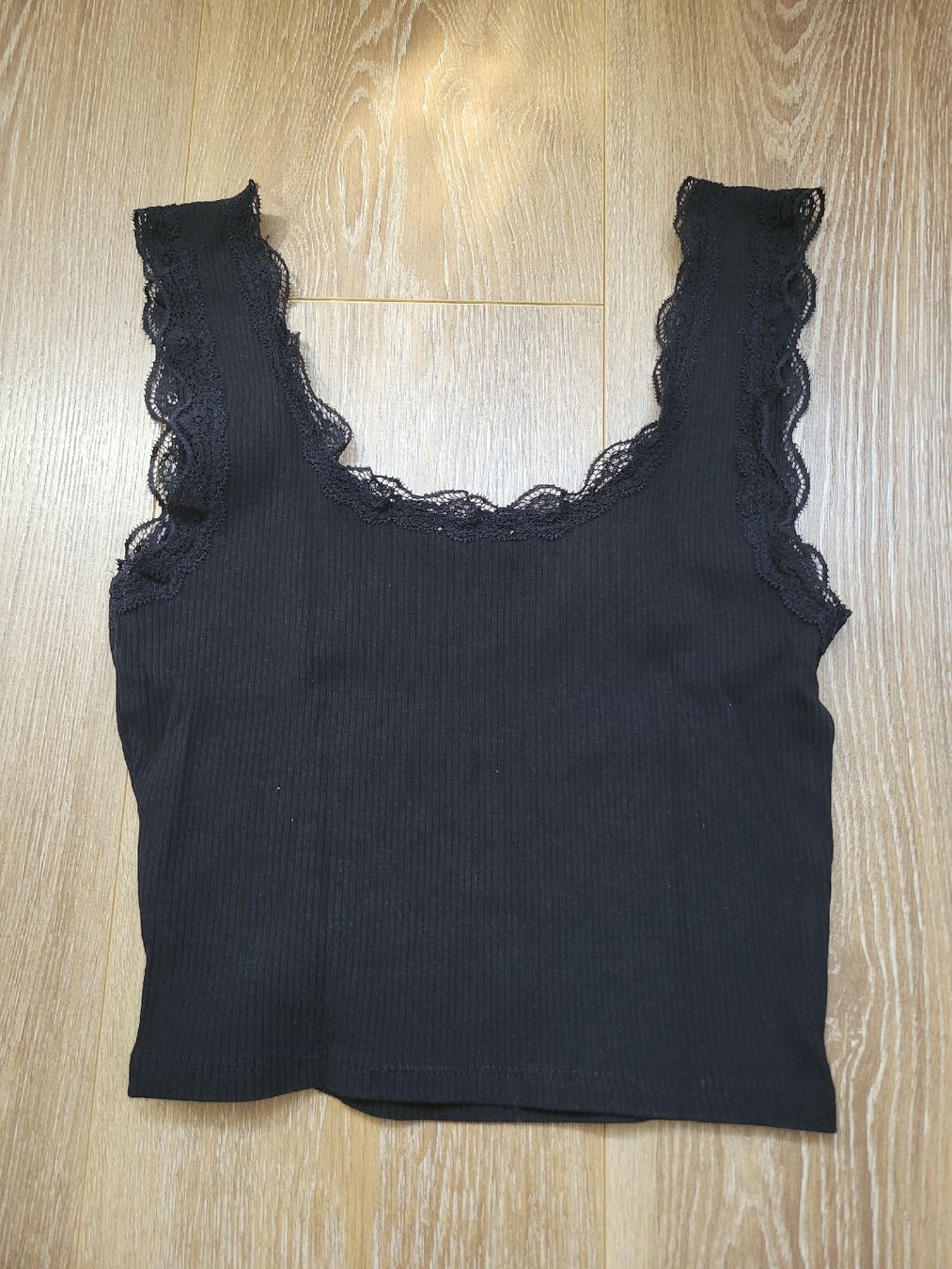 C&A Top: Débardeur noir Clockhouse taille S dentelle – Nuovo (secondo la descrizione) da Le Grand-Saconnex venduto da cle_8269 1