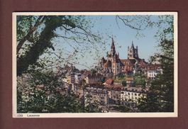 LAUSANNE - Vu sur la Cathédrale
