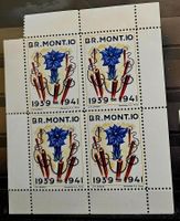 Soldatenmarken Block  Br.Mont.10 **