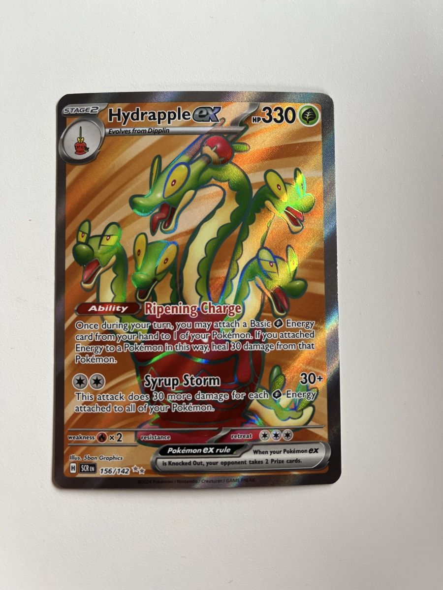Pokémon Carte collezionabili: Hydrapple ex Pokemon EN – Nuovo (secondo la descrizione) da Reichenbach i. K. venduto da del_c7lw