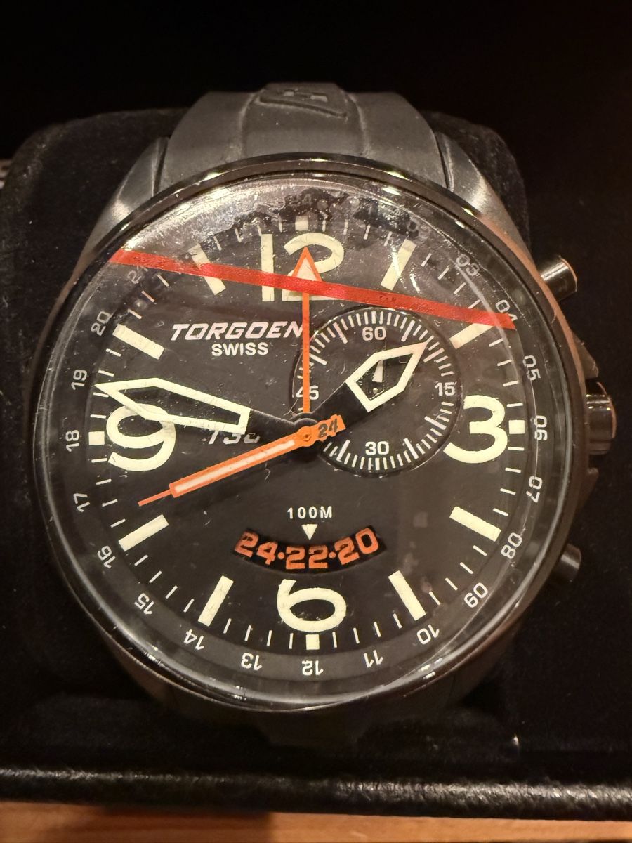Orologi: Herrenuhr Torgoen Swiss mit Box  – Nuovo (secondo la descrizione) da Roggwil TG venduto da kistler1982