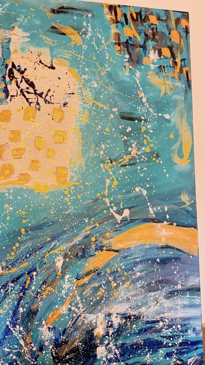 Dipinti: Abstraktes Gemälde, Original Bild, Leinwand, Kunst. – Usato da Ebikon venduto da Minimelili11 3