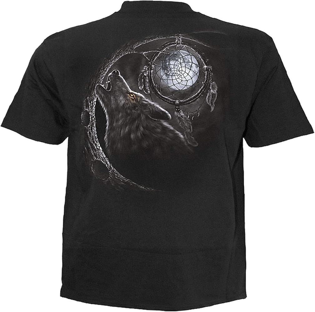 T-shirt: Spiral T-Shirt Wolf - Gothic, Punk, Emo – Nuovo (secondo la descrizione) da Gettnau venduto da Immortal_ 1