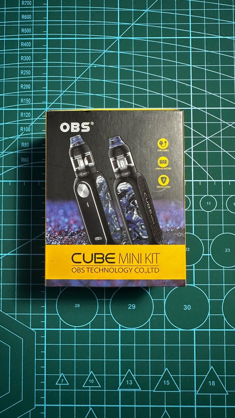 Altri Prodotti per fumatori: OBS Cube Mini Kit – Usato da Perroy venduto da b_blan 6