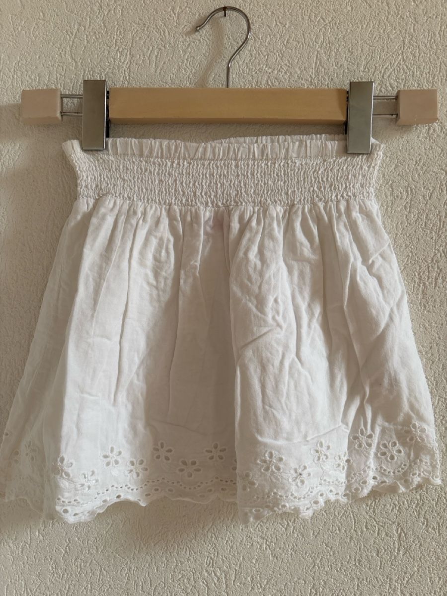 Vestiti & Gonne: Jupe blanche broderie anglaise, taille 4-6 ans – Nuovo (secondo la descrizione) da Lonay venduto da hau_2pyt