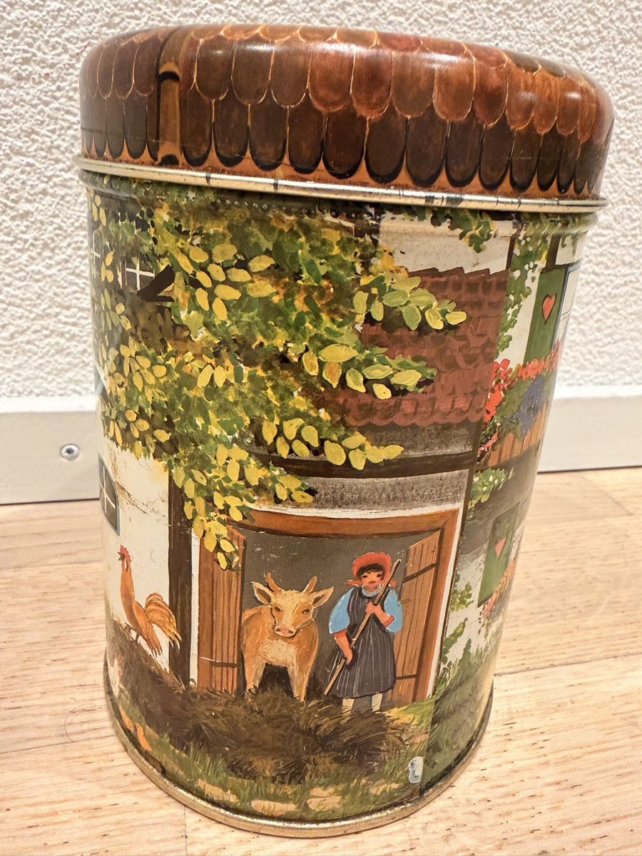 Zuccheriere: Retro Blechdose Motiv Bauernhaus – Usato da Rorschach venduto da nan_8rts 3