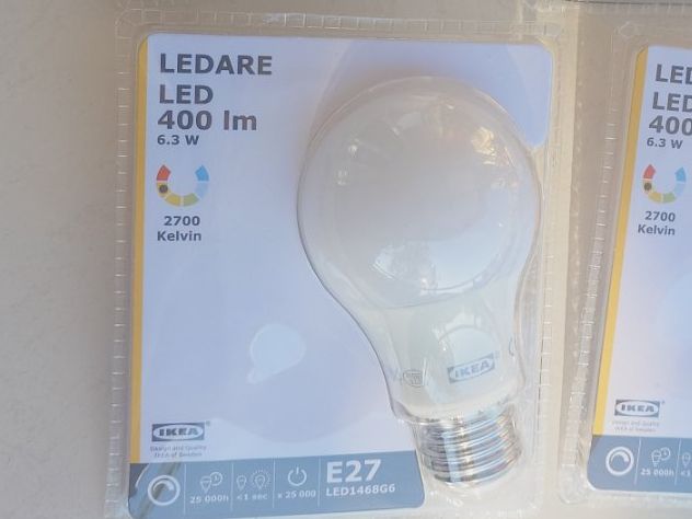 Ikea Lampen: 4x IKEA LED 6.3W E27 – Neu und originalverpackt aus Kirchberg BE von Myford