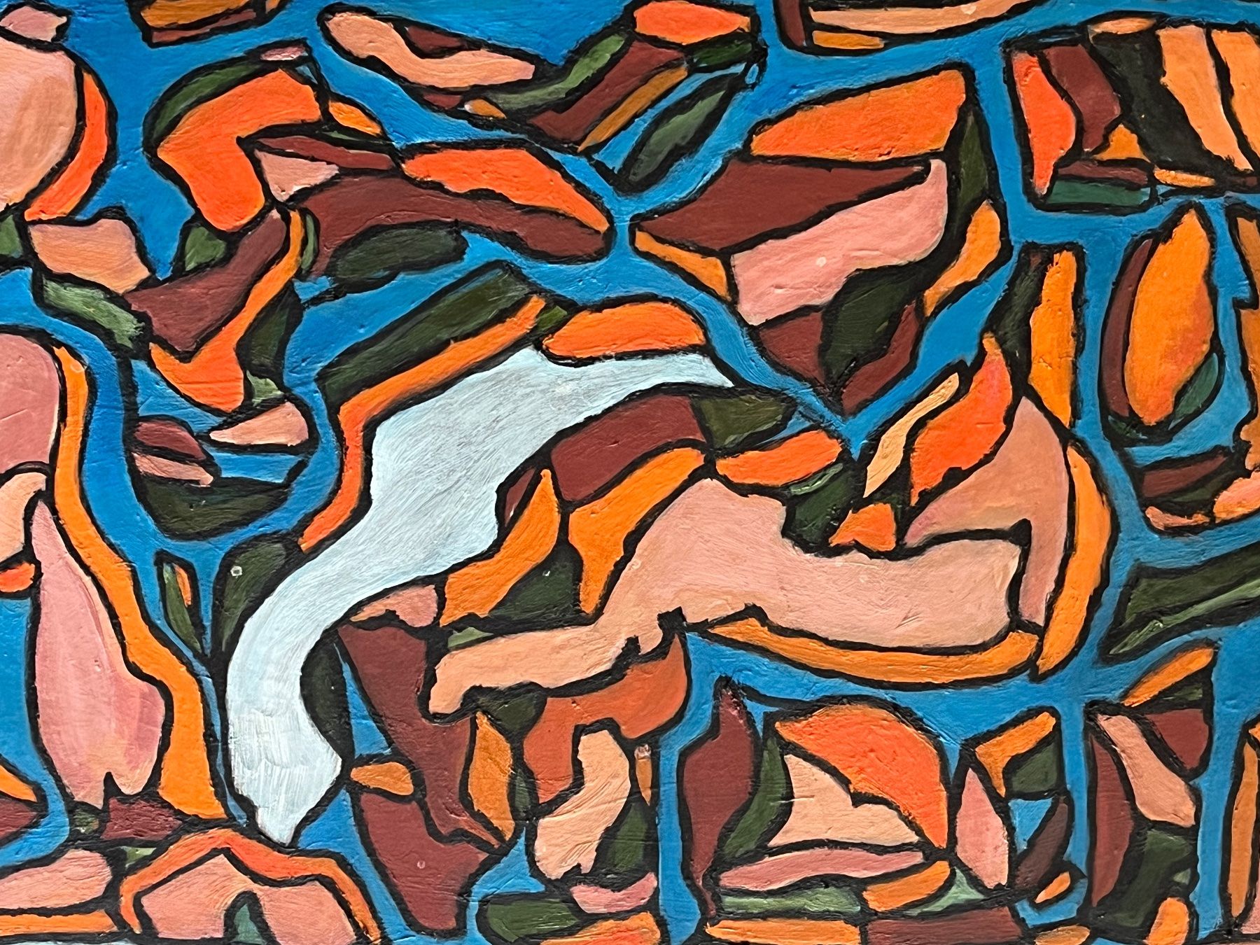 Dipinti: E.Peyer moderne Komposition – Usato da Basel venduto da PAUL_ART