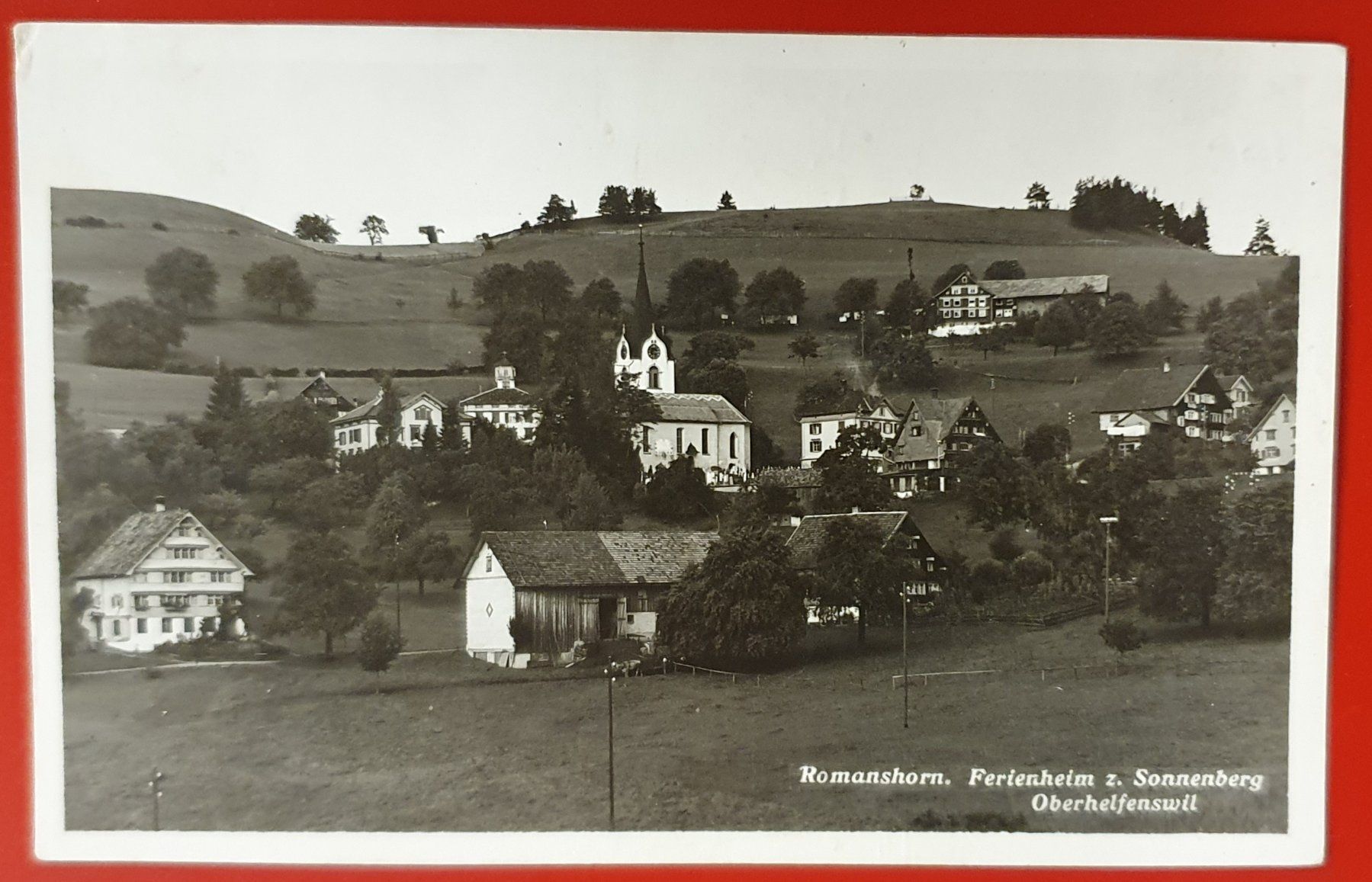 Ansichtskarten: Oberhelfenschwil - Ferienheim z. Sonnenberg – Gebraucht aus Kreuzlingen von Rschweiz1