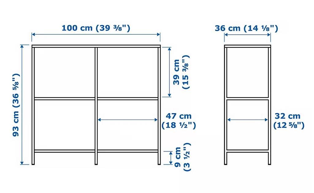 Ikea Scaffali: Ikea VITTSJÖ Regal – Usato da Wolhusen venduto da SCR255 3