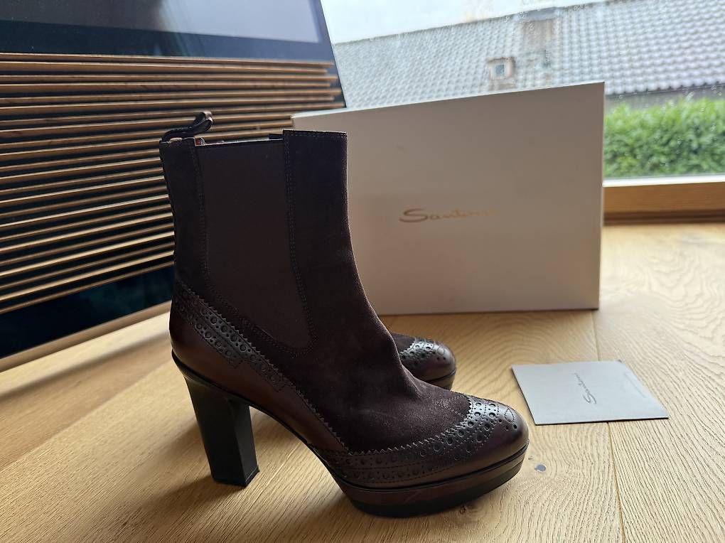 Santoni Scarpe da donna: Santoni Stiefeletten Gr 39.5 – Nuovo (secondo la descrizione) da Thalwil venduto da gansjeanjacques 3