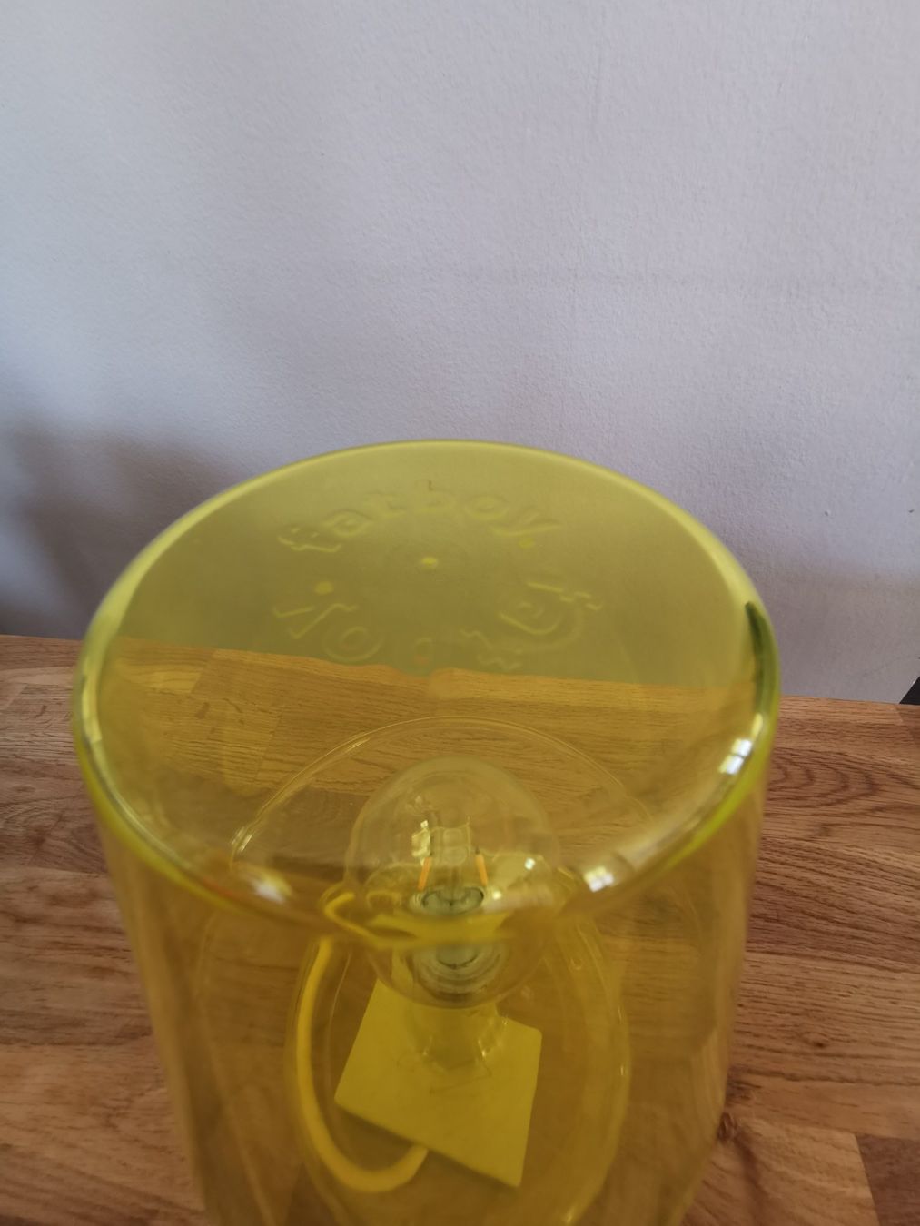 Lampade: TRANSPARENTE Fatboy Akku Tischlampe – Usato da St.Gallen venduto da 55232 5