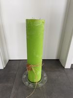 Grosse grüne Kerze