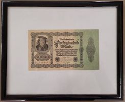 Original Reichsbanknote 50'000 Mark