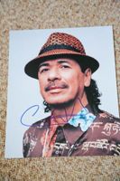 Carlos Santana - Autogramm auf Foto