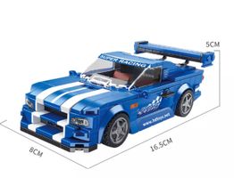 Sportwagen blau inkl. 1 Minifigur - Racing Car