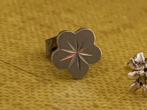 Ohrringe & -stecker: Ohrstecker, Blume, Delphin, Elefant, Karo – Gebraucht aus Dittingen von Bellevista 1