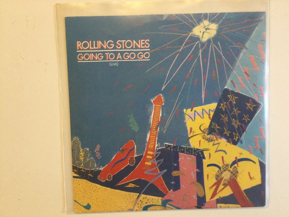 Rolling Stones Single - Going To A Go Go/Beast Of Burden 1