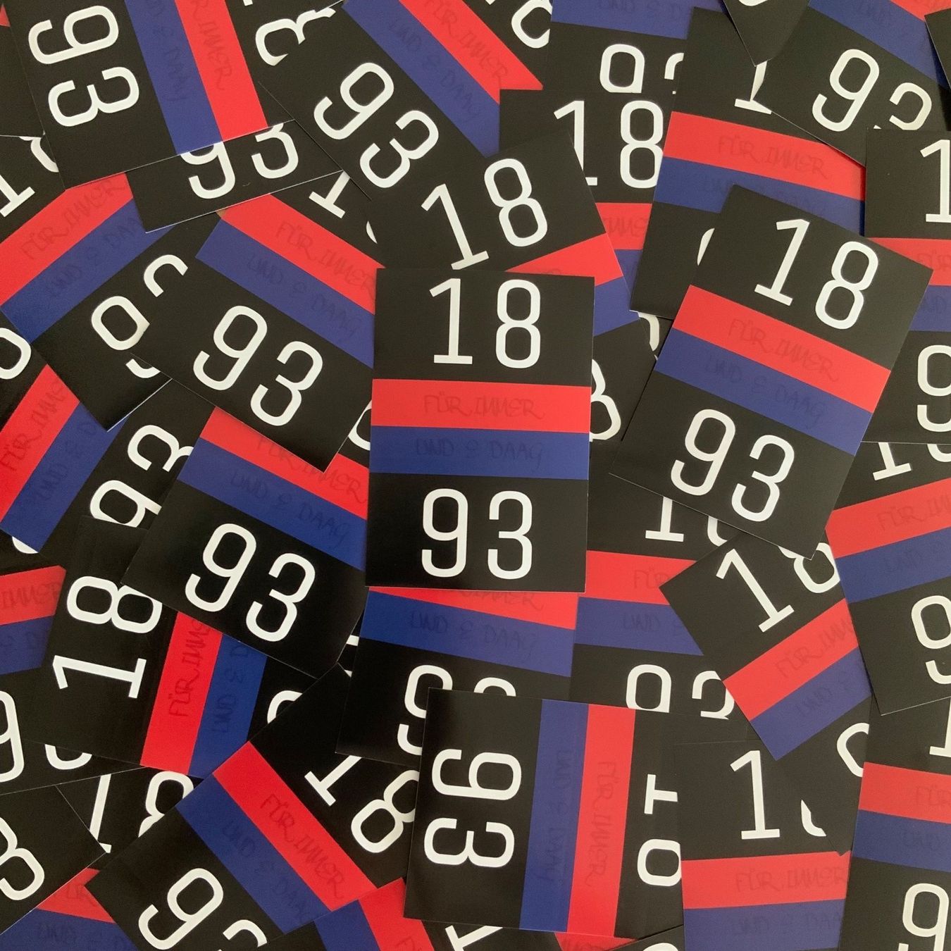 Aufkleber: Sticker FC Basel 50 Stück – Neu (gemäss Beschreibung) aus Züberwangen von ravenixon