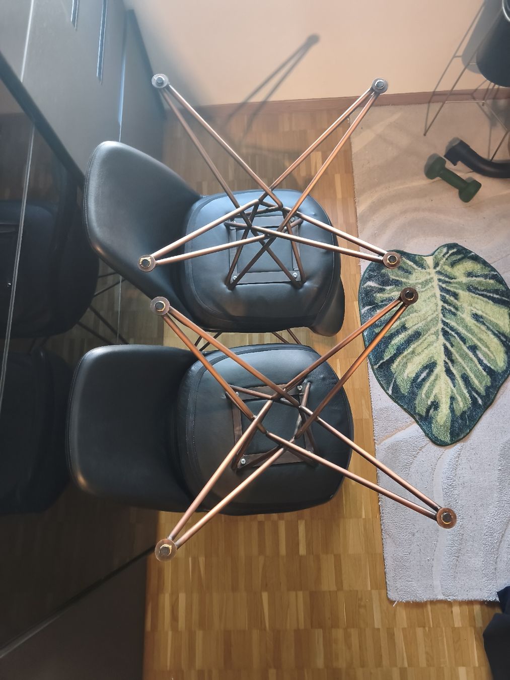 Stühle: 4 hochwertige Design-Stühle im Eames-Style (Eiffel-Base)   – Gebraucht aus Kilchberg ZH von eri_sw8s 1