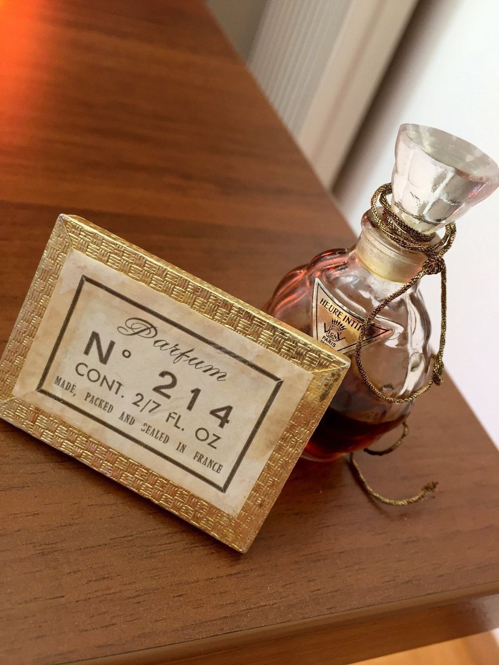 Parfum & Eau de Toilette: Vigny "Heure Intime" vintage perfume collectioneur – Gebraucht aus Lausanne von mpampouras 3