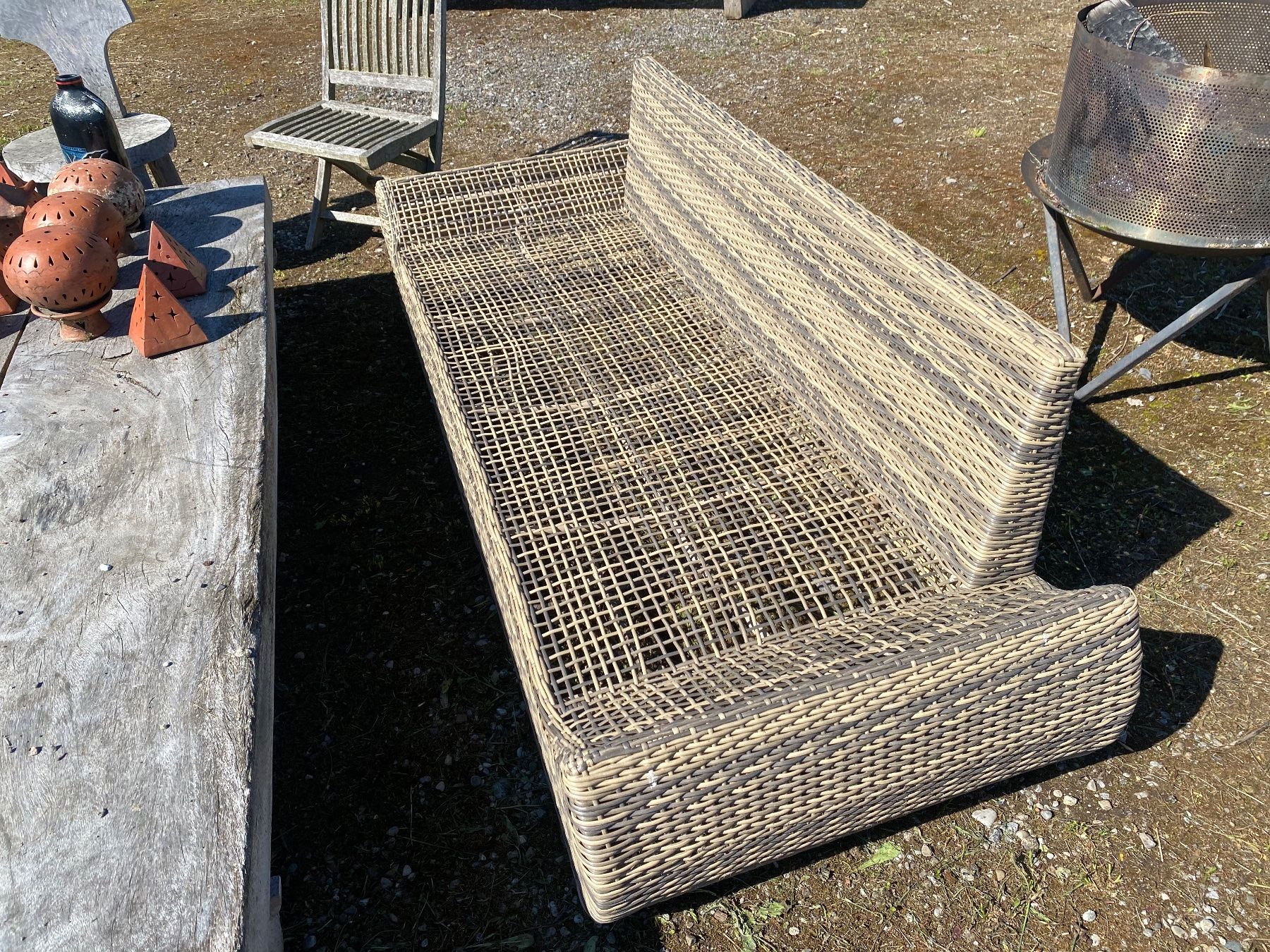 Divani: Gartenlounge Sofa Sessel Gartenmöbel – Usato da Ballwil venduto da ClassicGallery 4
