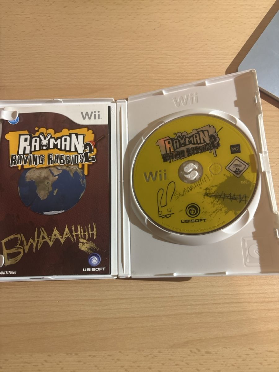Nintendo Spiele: Rayman Raving Rabbids 2  Wii – Gebraucht aus Naters von zub_zrz8 1