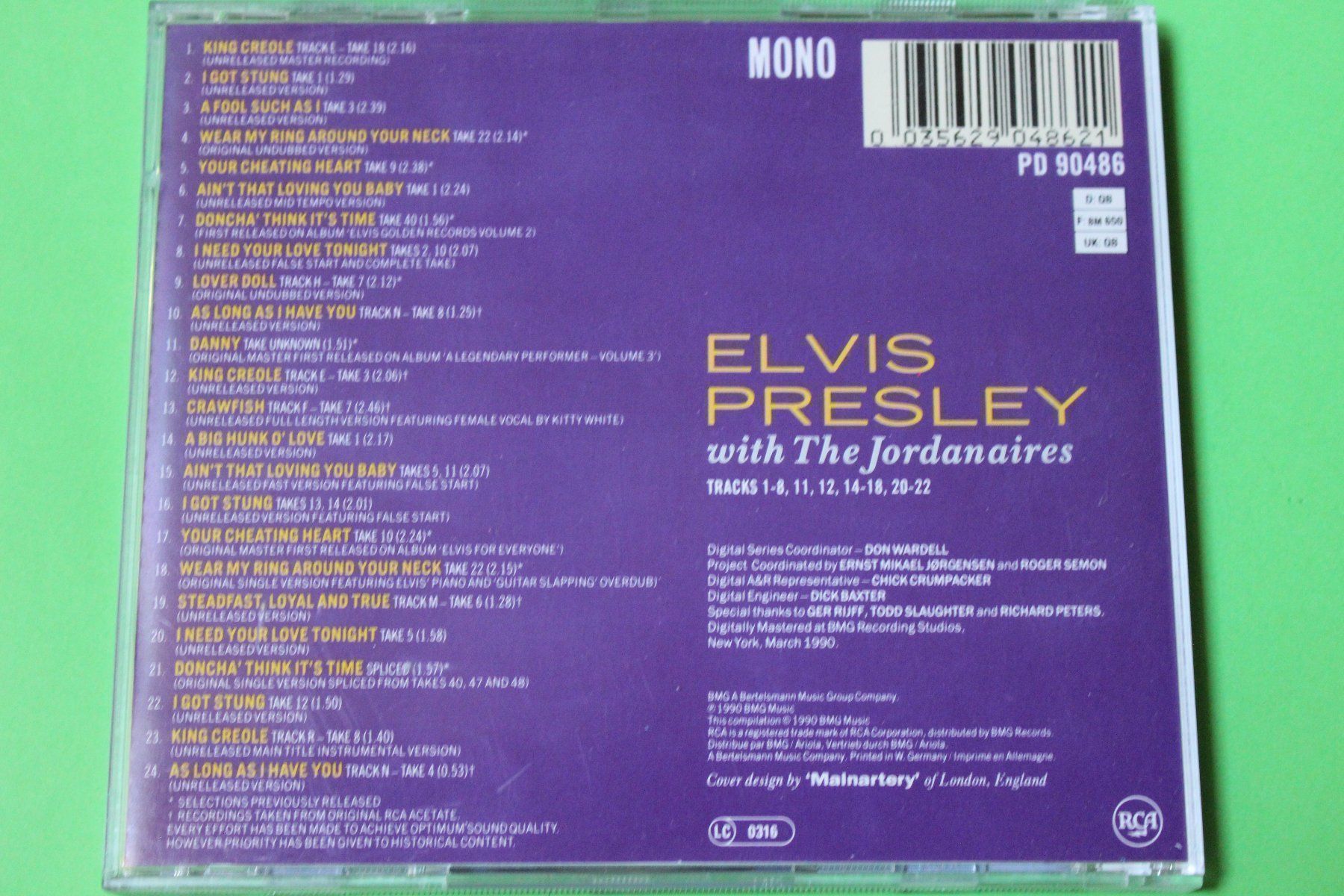 CD: ELVIS PRESLEY - ESSENTIAL ELVIS VOLUME 3 (CD) 1990 – Usato da Tübach venduto da JamesStone 1
