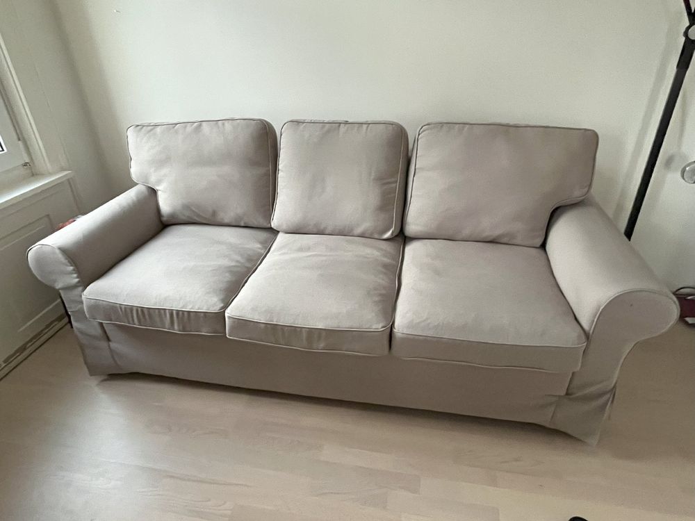 Ikea Ektorp 3erSofa Couch ca 222x105x100cm Kaufen auf Ricardo