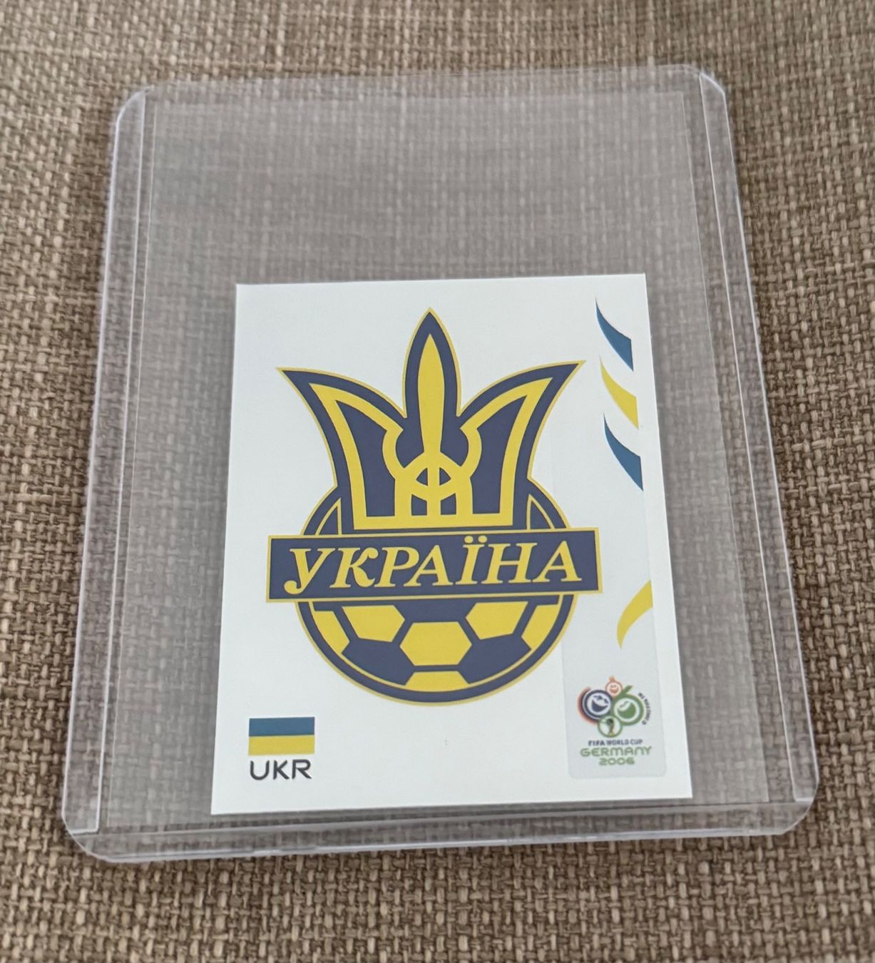Panini Sammelbilder & Trading cards: WM 2006 Panini Ukraine Wappen - Nr. 550 – Neu (gemäss Beschreibung) aus Stettlen von DieTaube2.0
