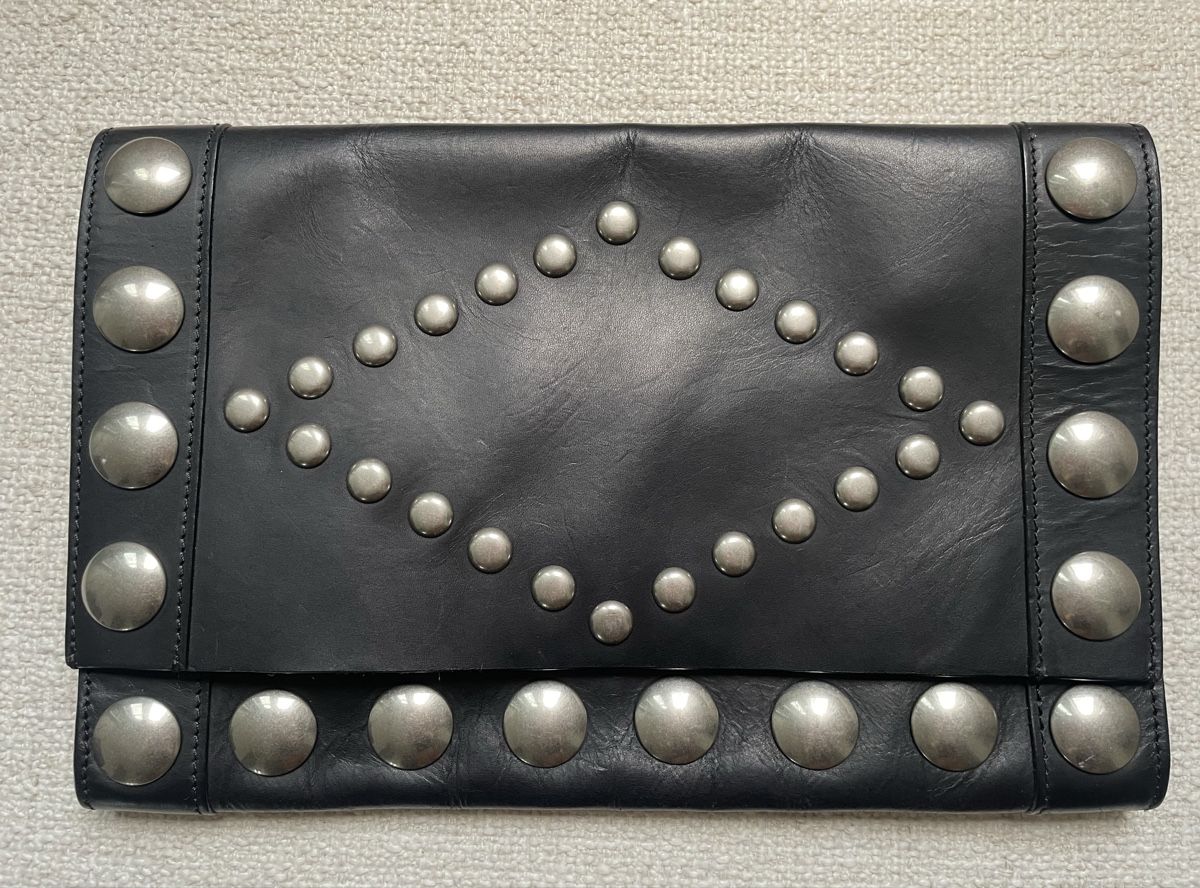 Isabel Marant Borse da donna: Isabel Marant leather clutch – Usato da Vevey venduto da sae_x6fg