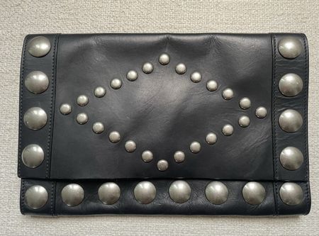 Isabel Marant leather clutch 