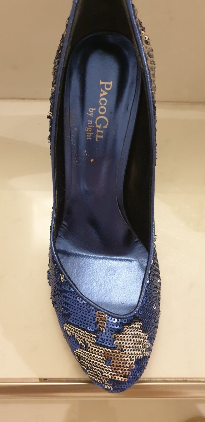 Scarpe da donna: Schuhe NEU Paco Gil mit Pailleten Gr.37 – Nuovo e nell'imballaggio originale da Wettswil venduto da the_jr6l 5