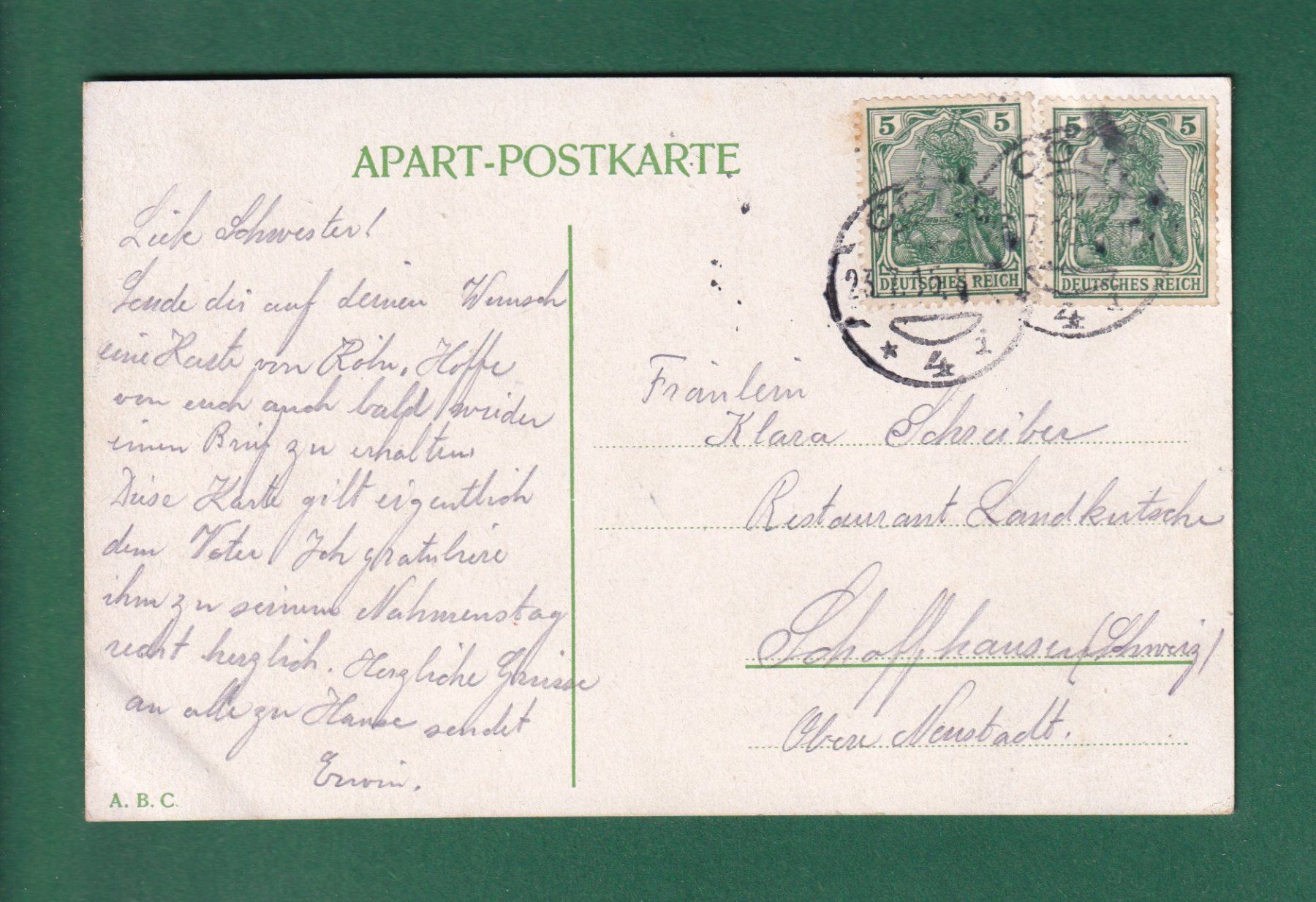 Ansichtskarten: KÖLN - Barbarossaplatz - Tram - 1915 – Gebraucht aus Pully von nicecards-shop 1