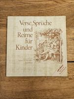 Antikes Kinderbuch - Verse, Sprüche und Reime für Kinder