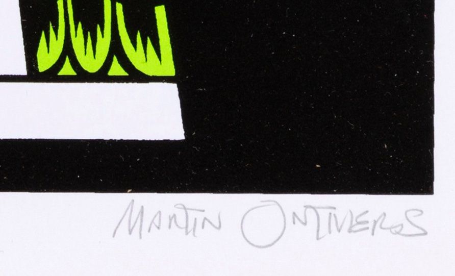 Grafica & Litografie: MARTIN ONTIVEROS - MARTINHEAD - SIEBDRUCK - HIERONYMOUS – Nuovo (secondo la descrizione) da St. Gallen venduto da kobayashi-maru 2