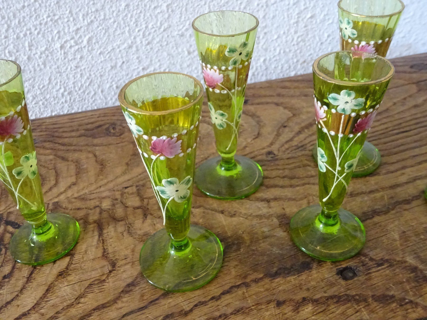 Bicchieri: Mini Champagne Flutes / Waldglas – Usato da Esslingen venduto da eintagammeer 5