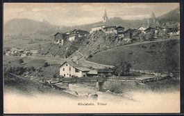 Filisur /Albulabahn, Blick auf den Ort