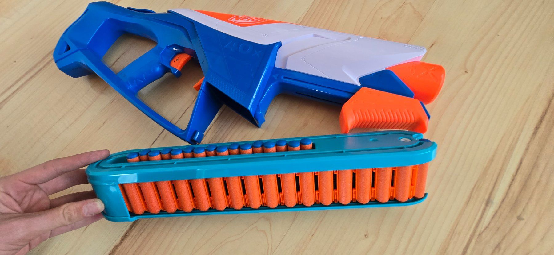 Giocattoli: NERF und X-Shot Blaster Set – Usato da Balgach venduto da goliath73 2