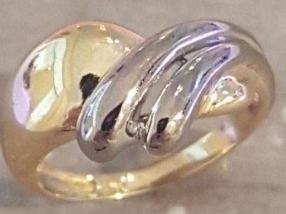 Anelli: Toller 750 Weiss- und Gelbgoldring – Nuovo (secondo la descrizione) da Unterägeri venduto da Altgoldschmuck 8