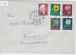J173-J177 Mi. 663-667 Satzbrief