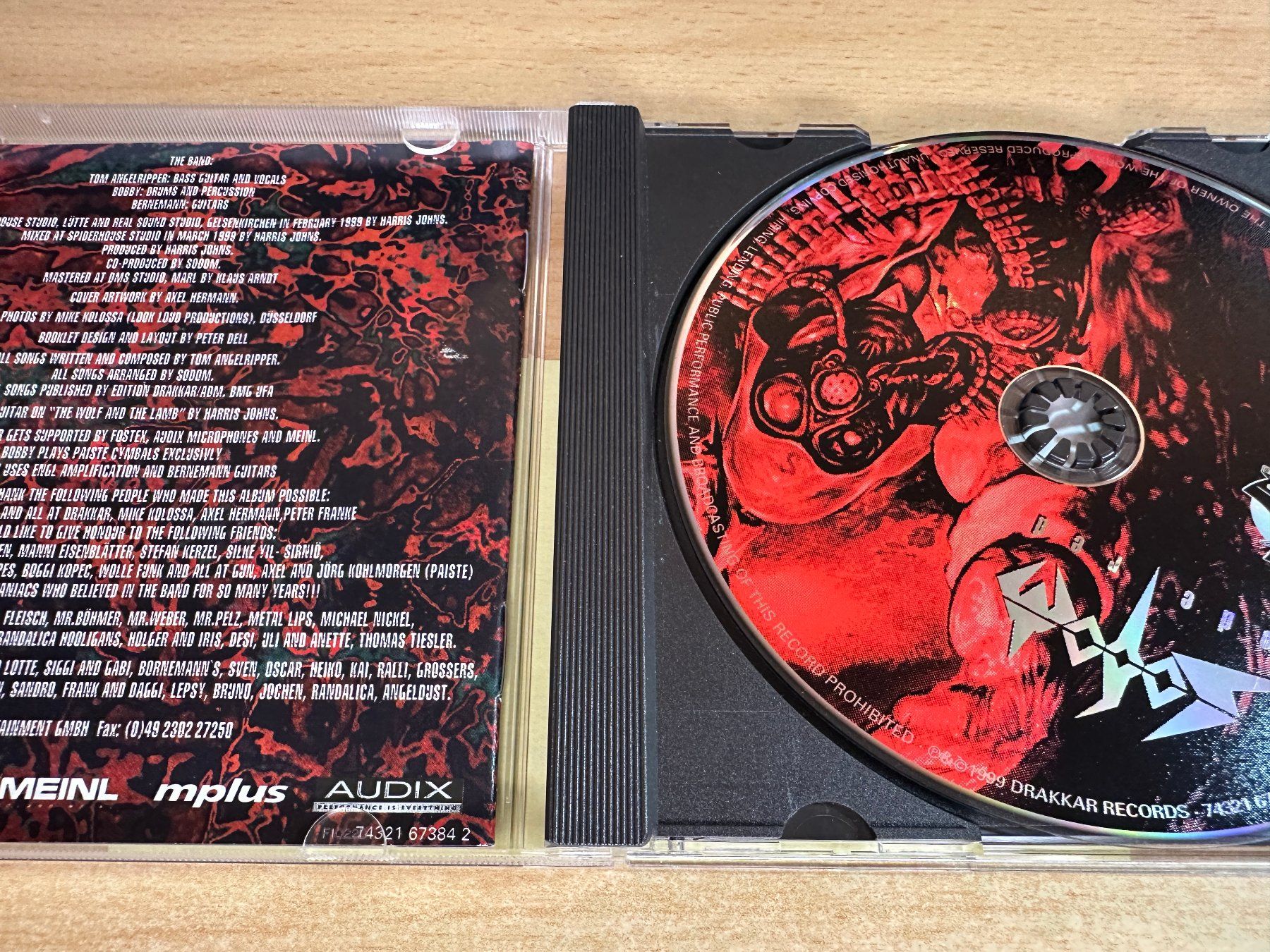 CD: J0 Sodom – Code Red – Usato da Rikon im Tösstal venduto da Alpenmutz 2