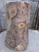 Knorriger Holzstock, Holzrugel, Spaltstock, Nagelstock
