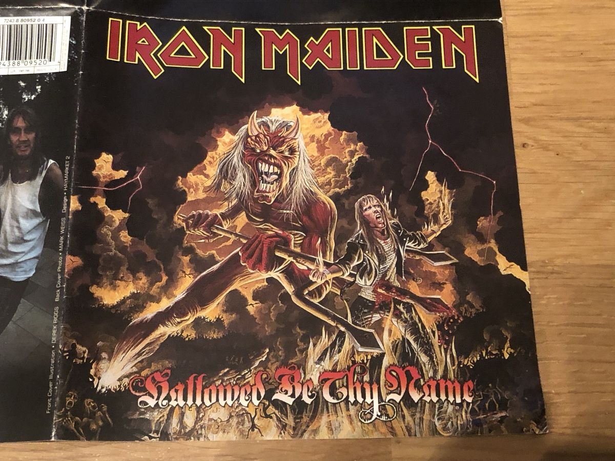 Dischi in vinile: Iron Maiden. Single Hallowed Be Thy Name – Usato da Faulensee venduto da Mizuno06 1