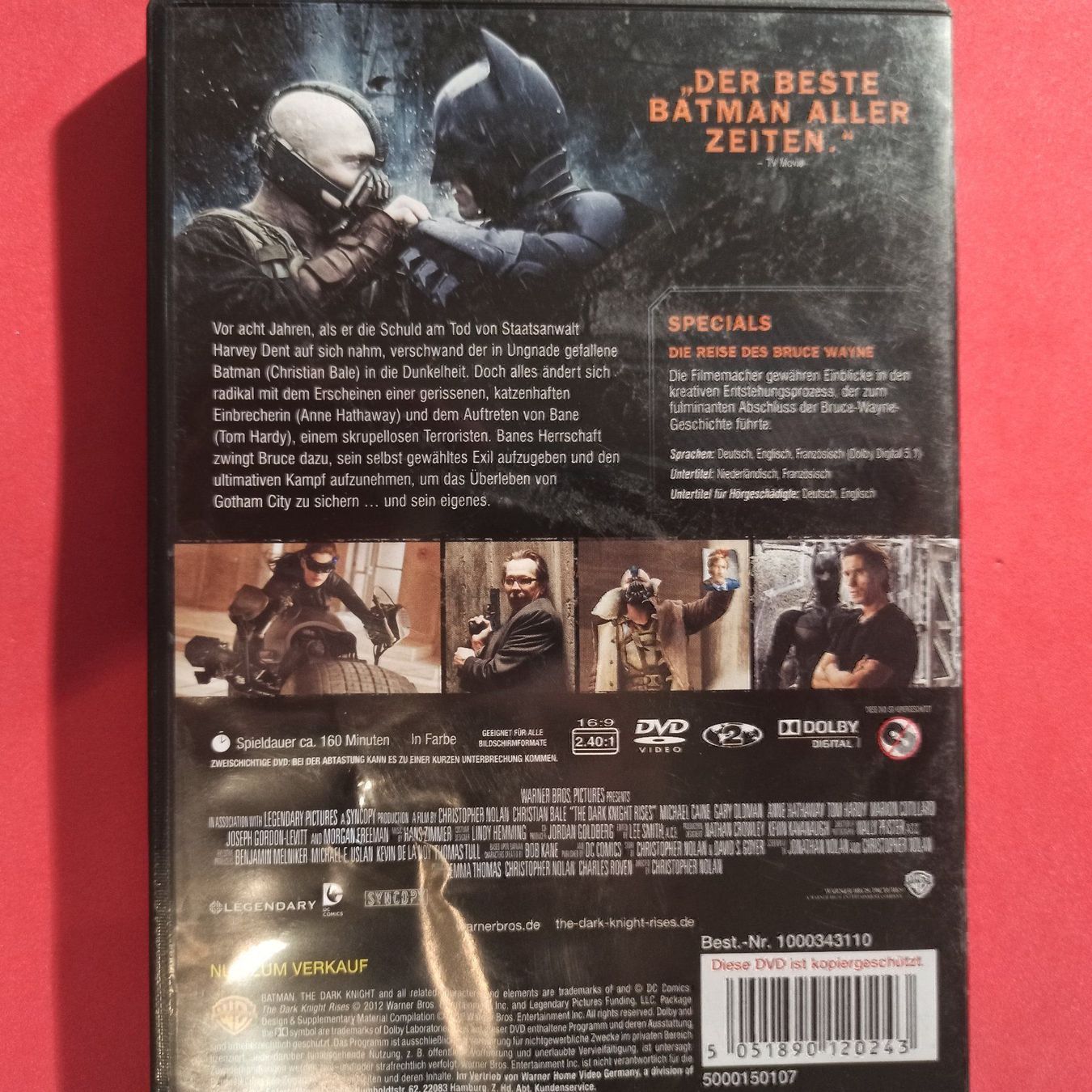 Tutti i DVDs: The Dark Knight Rises – Usato da Dübendorf venduto da kb86_MOVIE 1